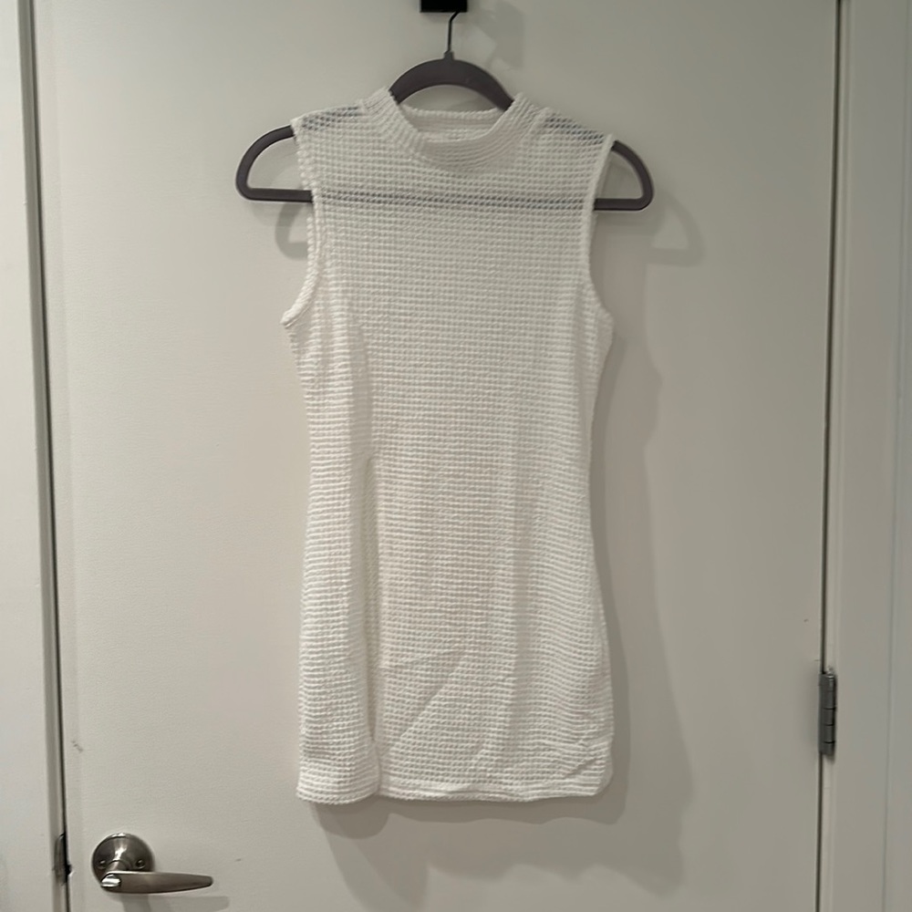 White Slit tank top!